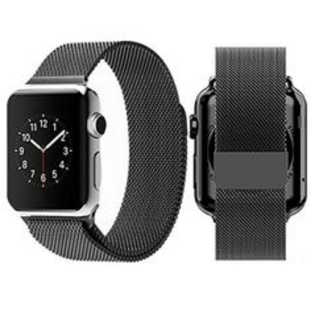 Apple Watch Dark Grey Milanese Loop Magnetic Band